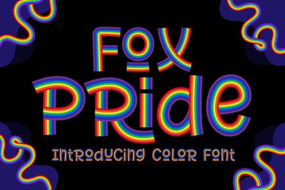 Bring Your Designs to Life with Fox Pride Font