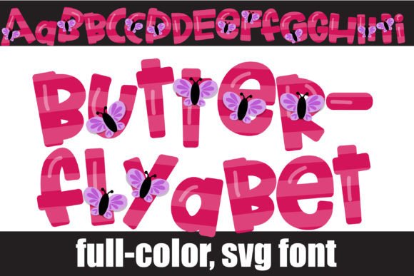 Butterflyabet: A Creative Font for Whimsical Designs