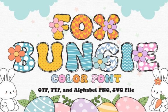 Fox Bungie: A Creative Color Font for Modern Designers