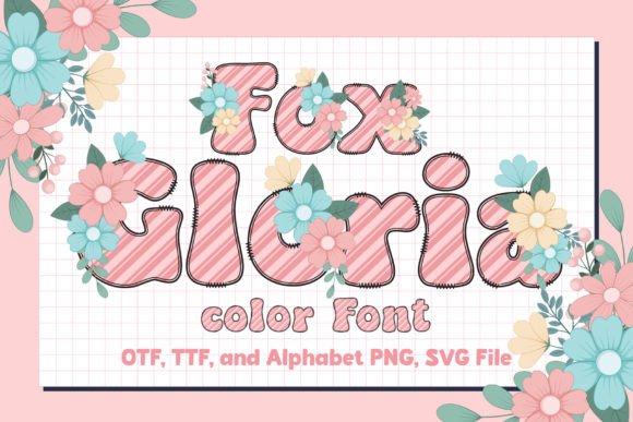 Fox Gloria: The Color Font for Joyful Design Projects
