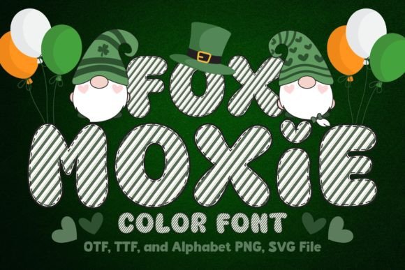 Fox Moxie: A Playful Color Font for Heartfelt Design
