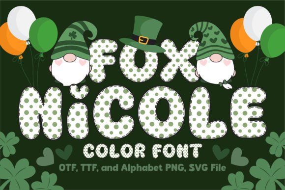 Fox Nicole: A Color Font for Heartfelt, Handcrafted Designs