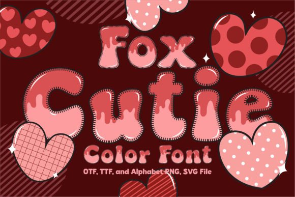Infuse Your Designs with Joy: A Look at the Fox Cutie Color Font