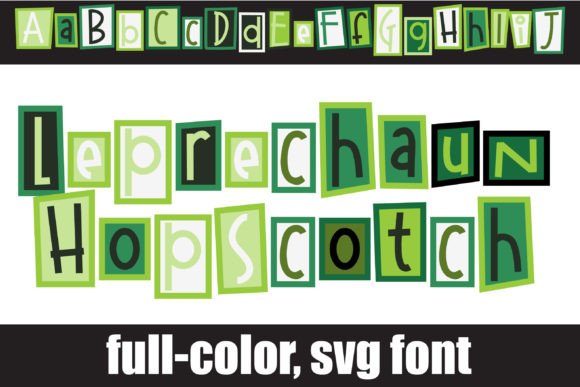 Leprechaun Hopscotch: A Playful Font for Vibrant Designs