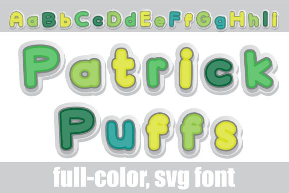 Patrick Puffs: A Playful 3D Font for Bold Branding