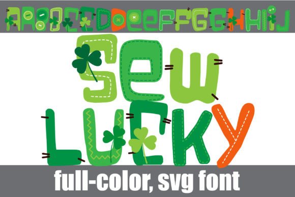 Sew Lucky: The Whimsical Font with a Crafty Edge