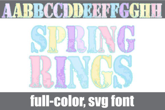Spring Rings: A Fresh Take on Playful Typography