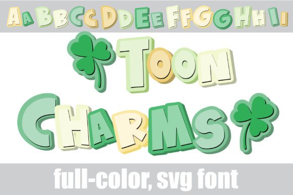 Toon Charms: A Playful 3D Font for Vibrant Projects