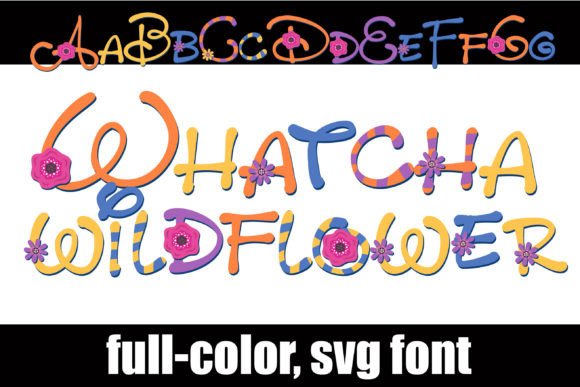 Whatcha Wildflower: A Handwritten Font with a Floral Twist